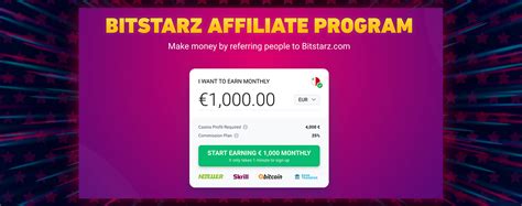 Become a BitStarz Affiliate Today .